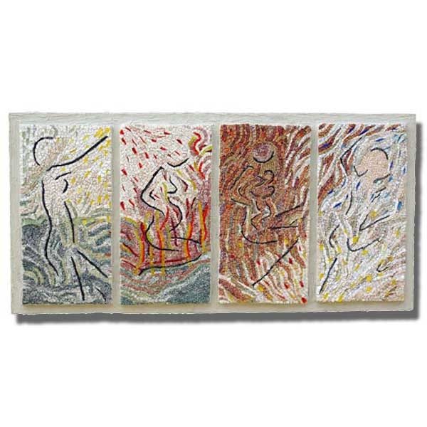 Galerie Femmes : Quatuor Fémina, œuvre d'Anik-Chaïma